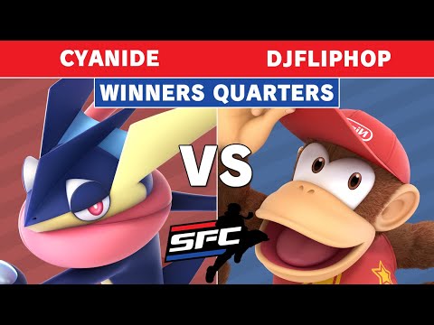 Smash Fight Club 208 - LSG | Cyanide (Greninja) Vs. QD | DJFliphop (Diddy Kong) Winners Quarters