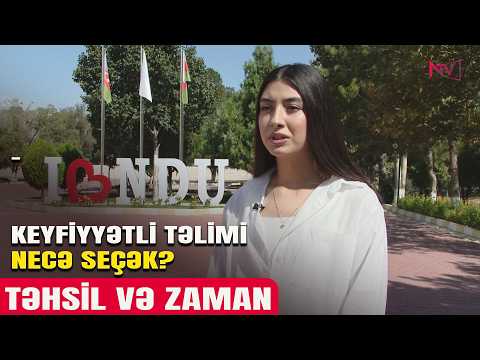 TƏHSİL VƏ ZAMAN 25.09.2026