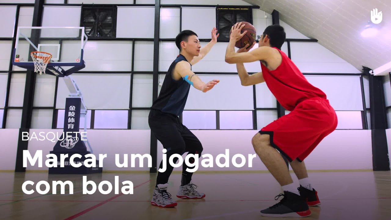 Marcar um jogador com bola | Basquete