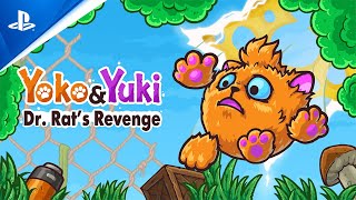 PlayStation Yoko & Yuki: Dr. Rat's Revenge - Release Trailer | PS4 anuncio