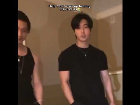 Chan joined their live lmao😭😂#skz#changbin#han#bangchan#fyp