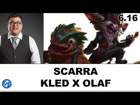 Scarra - Kled vs Olaf - 6.16 Full Match