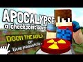 Minecraft but if you PUSH THIS BUTTON It Causes the END OF THE WORLD (Decimation Mod)