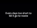 Relient K - Can't Complain (lyrics)