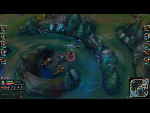 New and Improved Funnel Strategy - Taric and Tryndamere Mid/Jungle Duo 307 cs in 24 minutes!!