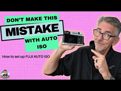 Einstellen von AUTO ISO auf einer Fuji-Kamera