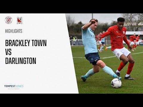 Brackley Town 1-0 Darlington - National League North - 2023/24