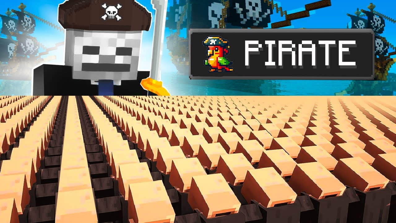 I Took 1,000,000 Villagers to The SEVEN SEAS