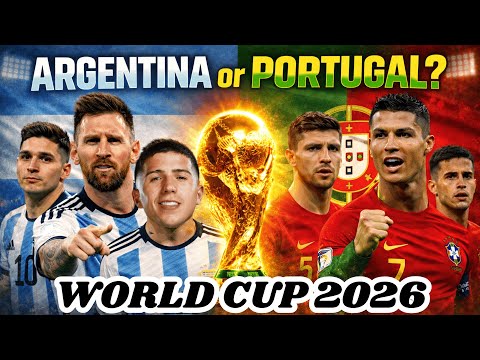 World Cup 2026: Argentina vs Portugal – Full Position-by-Position Battle!
