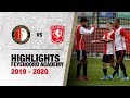 Highlights | Jong Feyenoord - Jong FC Twente | 2019-2020