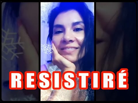 SONIA VEGA -- RESISTIRÉ... improvisando en el escenario , recordando a Estela Raval