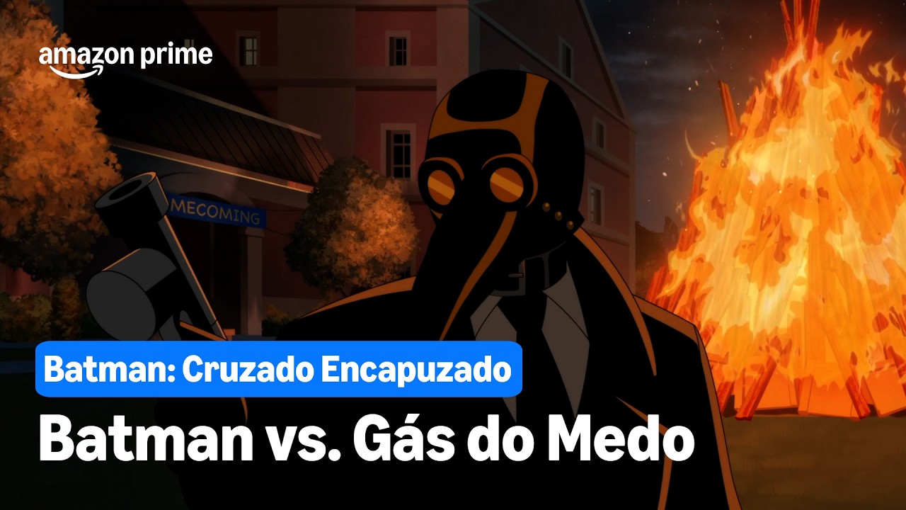 Cruzado Encapuzado | Batman vs. Gás do Medo | Prime Video