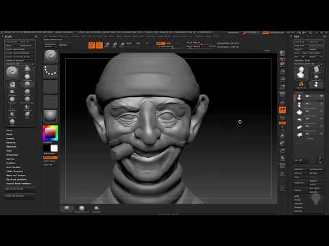 Gumroad - Intro to ZBrush Part 1 (rus) - 43 Dock Worker Bust