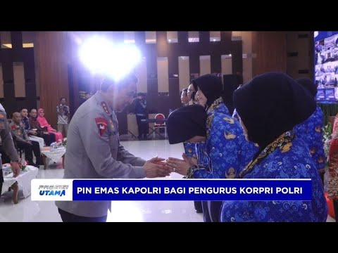 PIN EMAS KAPOLRI BAGI PENGURUS KORPRI POLRI