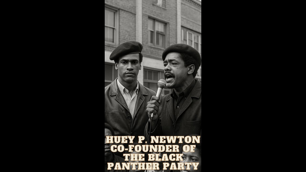 Huey P Newton – Co founder of the Black Panther Party 1942–1989