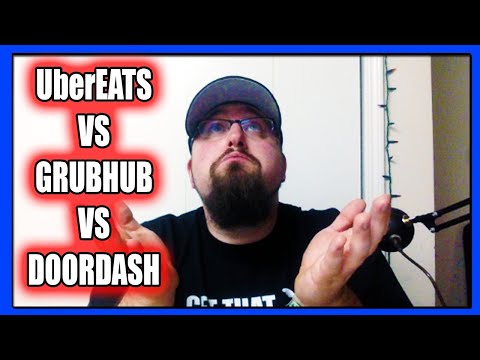 UberEATS vs GrubHub vs DoorDash - Which tips are best? (PTD Vlogs Day 564)