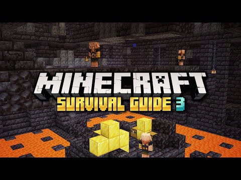 Pixlriffs - Looting a Piglin Bastion Remnant! ▫ Minecraft Survival Guide S3 ▫ Tutorial Let's Play [Ep.32]