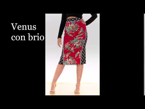 skirt mod. "Venus" Regina Tango