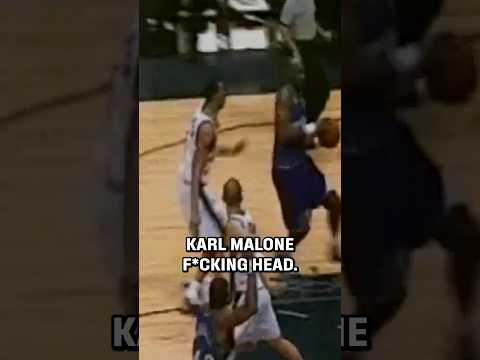 Kenyon Martin Laid Out Karl Malone For Isiah Thomas 🫣 #nba #shorts
