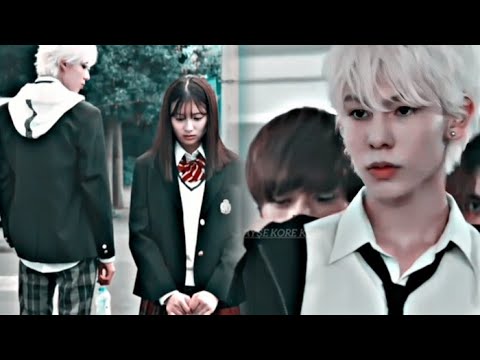 Japon klip//Popüler çocuk zorbalığa urayan utangaç kıza aşık oldu