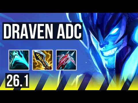 DRAVEN & Shaco vs VAYNE & Rakan (ADC) | 53K damage | EUW Master | 26.1