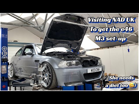 BMW e46 M3 - Ohlins Coilover Set-up at NAD UK - Will She Handle As Hoped Now??