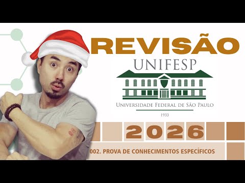 REVISÃO UNIFESP 2026 | Química