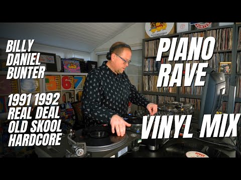PROPER OLD SKOOL | 91/92 Hardcore Piano Classics & Rarities | Billy Daniel Bunter’s Vinyl Onslaught!