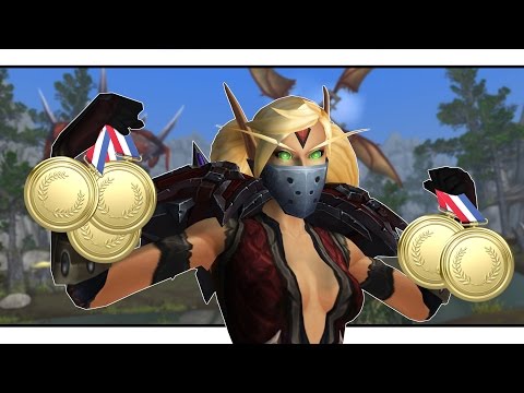 ATTEMPTING TO CARRY - Outlaw Rogue PvP WoW Legion 7.1