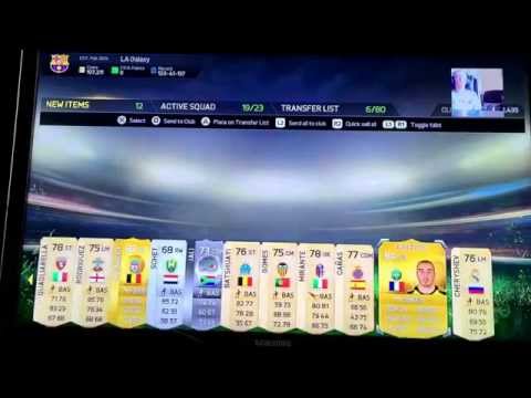 FIFA 15 shit pack opening