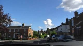 preview picture of video 'Driving On The B4503 Leigh Sinton Road, Malvern, Worcestershire, England 26th May 2009'
