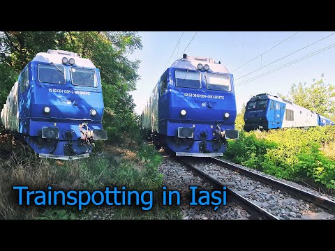 [4K] Trainspotting in Iași | 17.08.2023