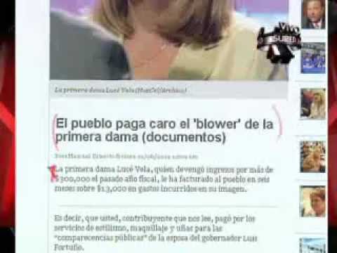 SuperXclusivo 6/5/12 - Lucé Vela le factura al pueblo sobre por servicios de estilismo y maquillaje