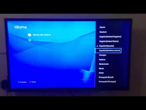 Cambiar el idioma de tus juegos de ps4 a español o cualquier idioma