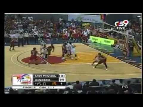 PBA 2009 Final - Ginebra vs. Smb - Game 4 - Lastpart 1/2