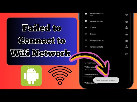 How To Fix WIFI Failed To Connect To Network On Android