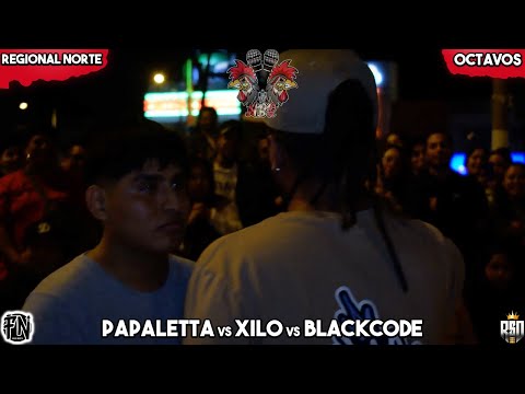BLACKCODE VS XILO VS PAPALETTA || 8VOS || REGIONAL LIMA || MIRA EL BUEN RAP 2K23