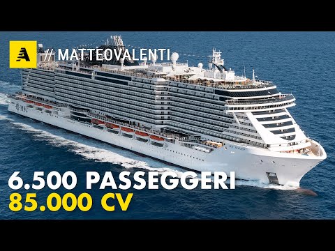 Come funziona una NAVE da CROCIERA? Tutti i SEGRETI della MSC SEAVIEW
