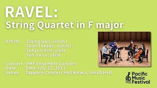 Download lagu [PMF 2023] Ravel: String Quartet in F major / ラヴェル：弦楽四重奏曲 ヘ長調 mp3