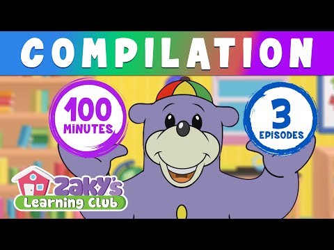 Zaky's Learning Club (Compilation) - EP 7 - 9