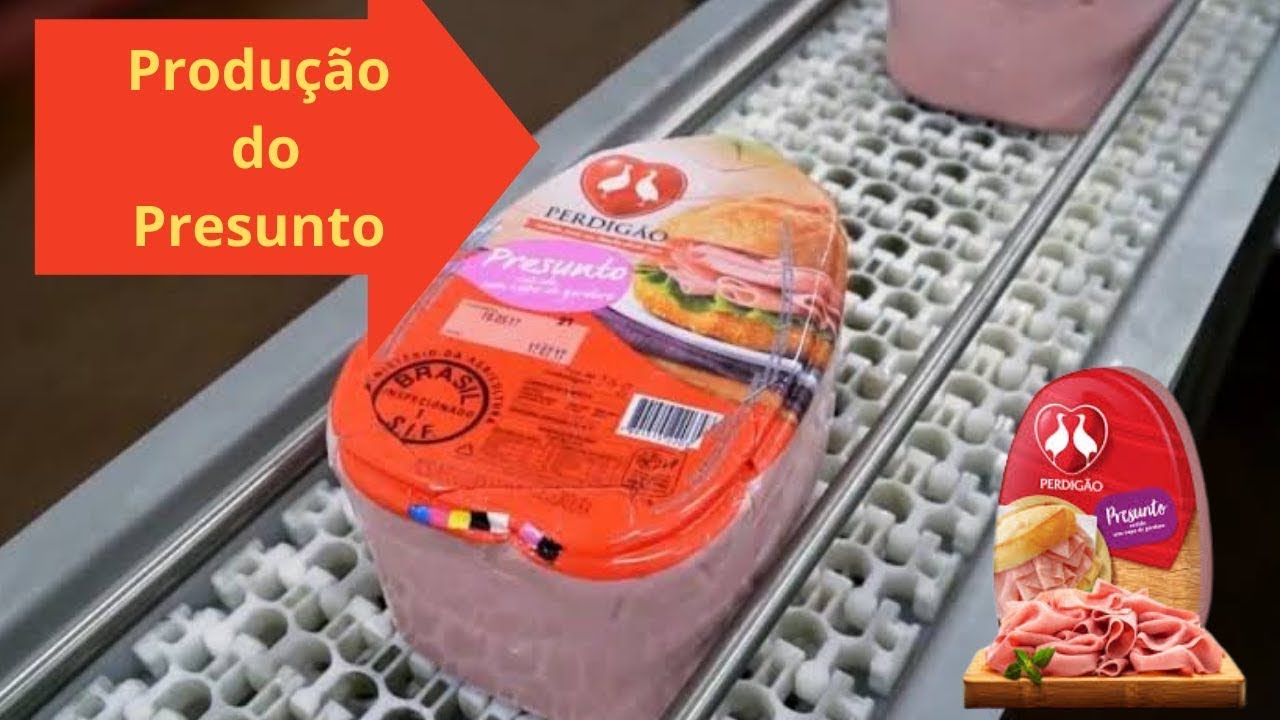 Como é feito o presunto / presunto cozido.