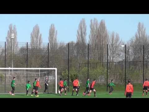 18 april 2015 VV De Meern D3 - DSO Ultrajectum D1 com 0-1 Kopkans Andy