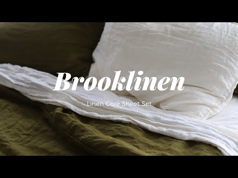 Brooklinen Bedding Review | Linen Core Sheet Set