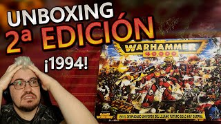 RETRO WARHAMMER 40K - Unboxing 2ª Edición de 40,000