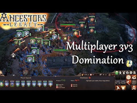 VIKINGS VS Anglo Saxons, Slavs And Germans / Multiplayer Ancestors Legacy