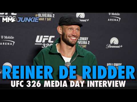 Reinier de Ridder focused on '100% redemption' after loss, sees opportunity for belt | UFC 326