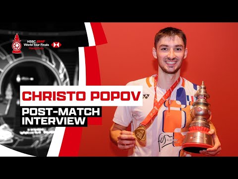 Christo Popov Makes History | France’s First #BWFWorldTourFinals Champion