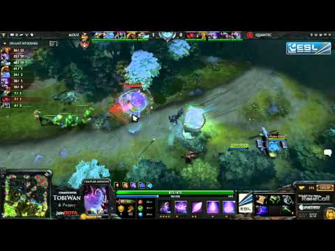Quantic Gaming vs Mousesports Game 3   RaidCall EMS One Summer DOTA 2 Cup #3   TobiWan