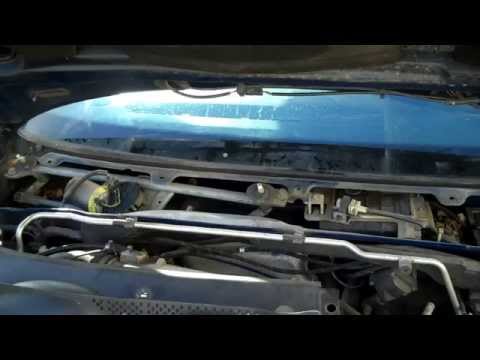 VW Golf mk3 how to remove bulkhead rain scuttle cover