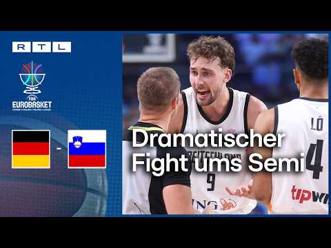 Deutschland vs Slowenien - Highlights | EuroBasket 2025 Viertelfinale | RTL Sport